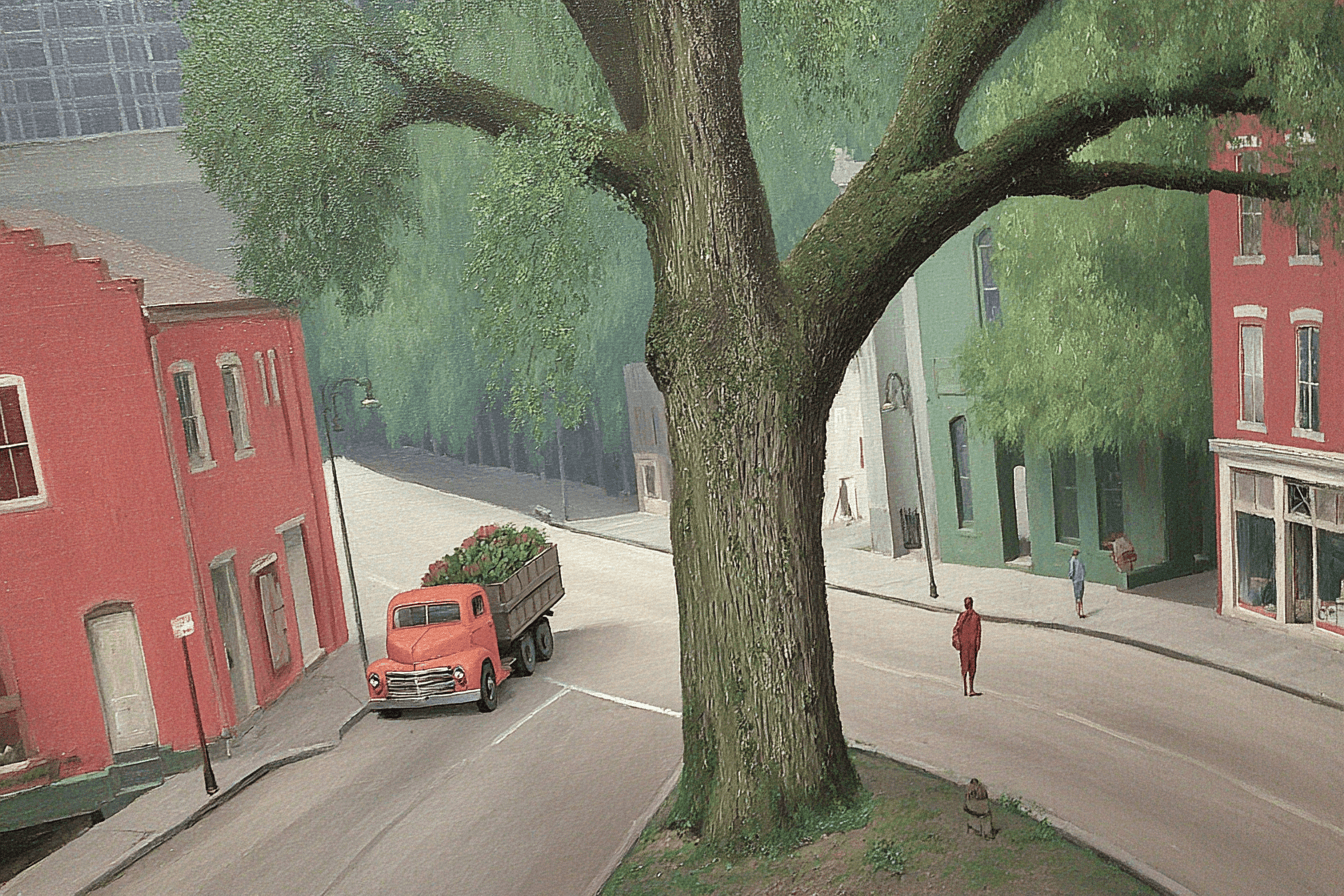 Historic New Orleans before highway construction